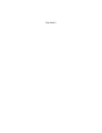 Case Study 1 Case Study 11