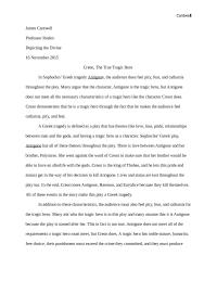 Creon Vs Antigone