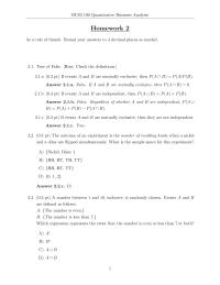 quantitative business analysis