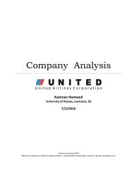 united airline analysis