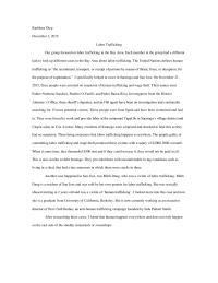 Labor Trafficking