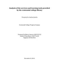 Library Centennial College