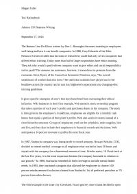 Business Ethics Article Summary