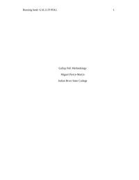 Gallup Poll Methodology