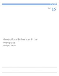 Generational Diversity