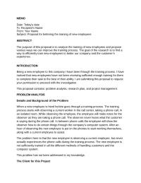 Internal Proposal