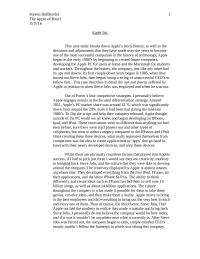 Apple Case Study