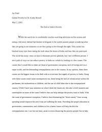 India Poverty Reserach
