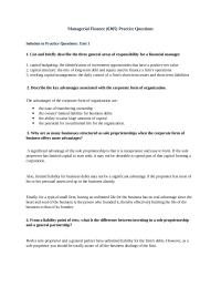 Managerial Finance Midterm