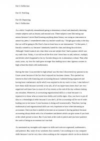 Accounting Essay Part I