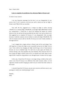 Complaint Letter