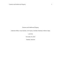 Contracts And Intellectual Property