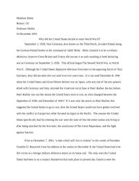 Why The United States Entered Wwii Pt. 1