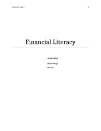 Finance Major Project