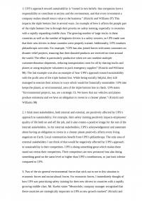 UPS Case Analysis