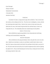 Interpersonal Communications: Individual Case Study