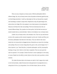 Philosophy 101: Human Nature