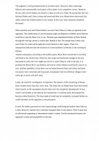 Argument Essay The augment is well