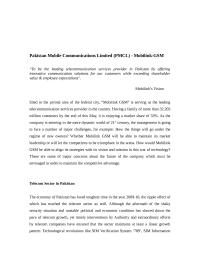 Pmcl Case Study