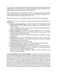 BYOD essay