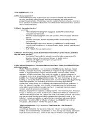 Fox Entertainment Group Analysis