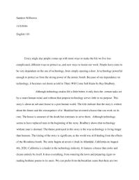 English 110 Essay