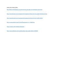 Chapter 1 Management Notes