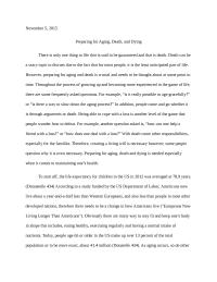 Preparing For Aging, Death, And Dying