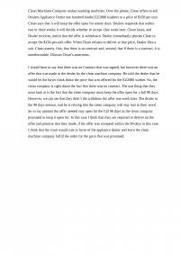 Clean Machine Company Vs Dealer Appliances Outlite