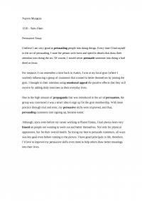 Persuasive Essay Nayem