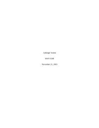 Man 3240 Assignment