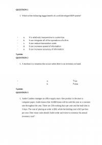 Quiz Dsci 3331