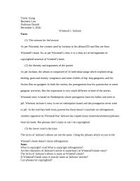 Business Law: Winstead v. Jackson