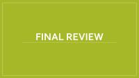 Psychology FINAL REVIEWCHAPTER