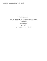 Health Care Industry Impact with New Presidency, Senate, and House of Representatives