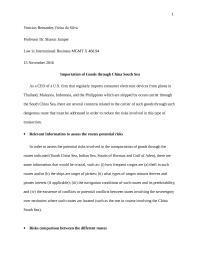 Law In Int. Business