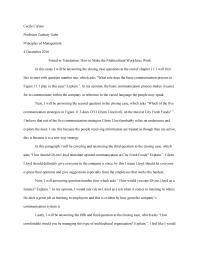 Case Study 4: Principles of Management
