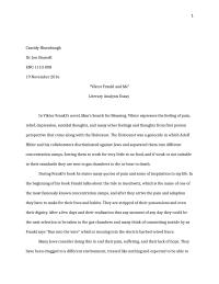 Literary Analysis Essay