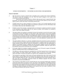 Advanced Accounting Chapter