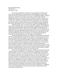 Finance Summary Quinn