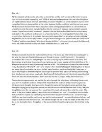 History Blog M1Abraham Lincoln