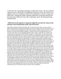 Case Study A nurse Mr Lee is