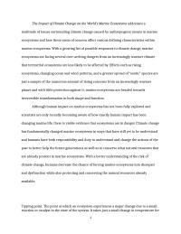 Envs Marine Ecosystems