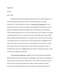 Notes From The Underground