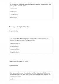Business Law 10092