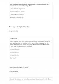 BUS LAW 31447