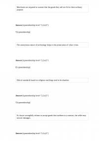 Business Law 10265