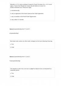 Business Law 62910
