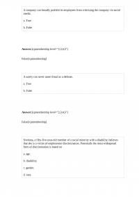 Business Law 48985