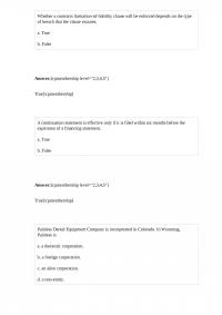 Business Law 48521